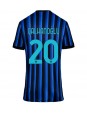 Inter Milan Hakan Calhanoglu #20 Heimtrikot für Frauen 2025-26 Kurzarm Inter Milan Hakan Calhanoglu #20 Heimtrikot für Frauen 2025-26 Kurzarm